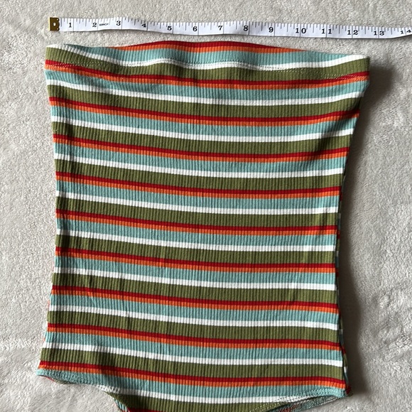 Wasabi + Mint strapless bodysuit. Size Small - Picture 4 of 5